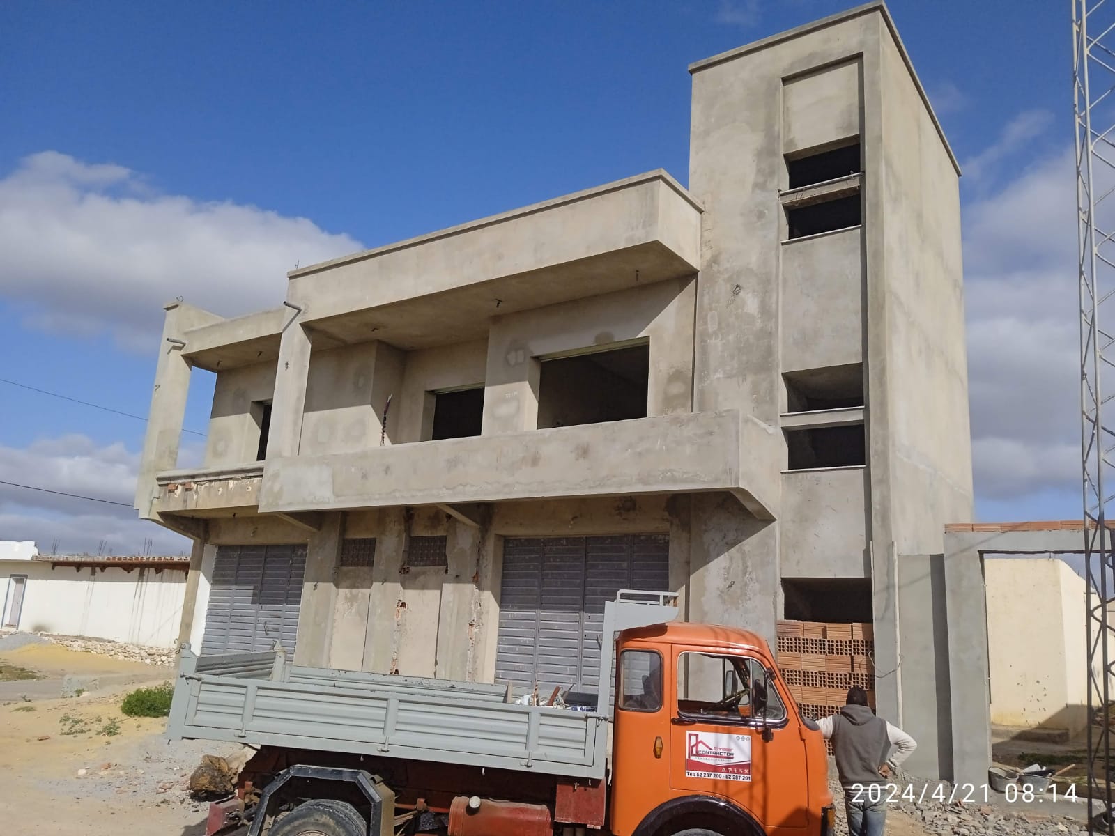 Construction R+1 Mahdia